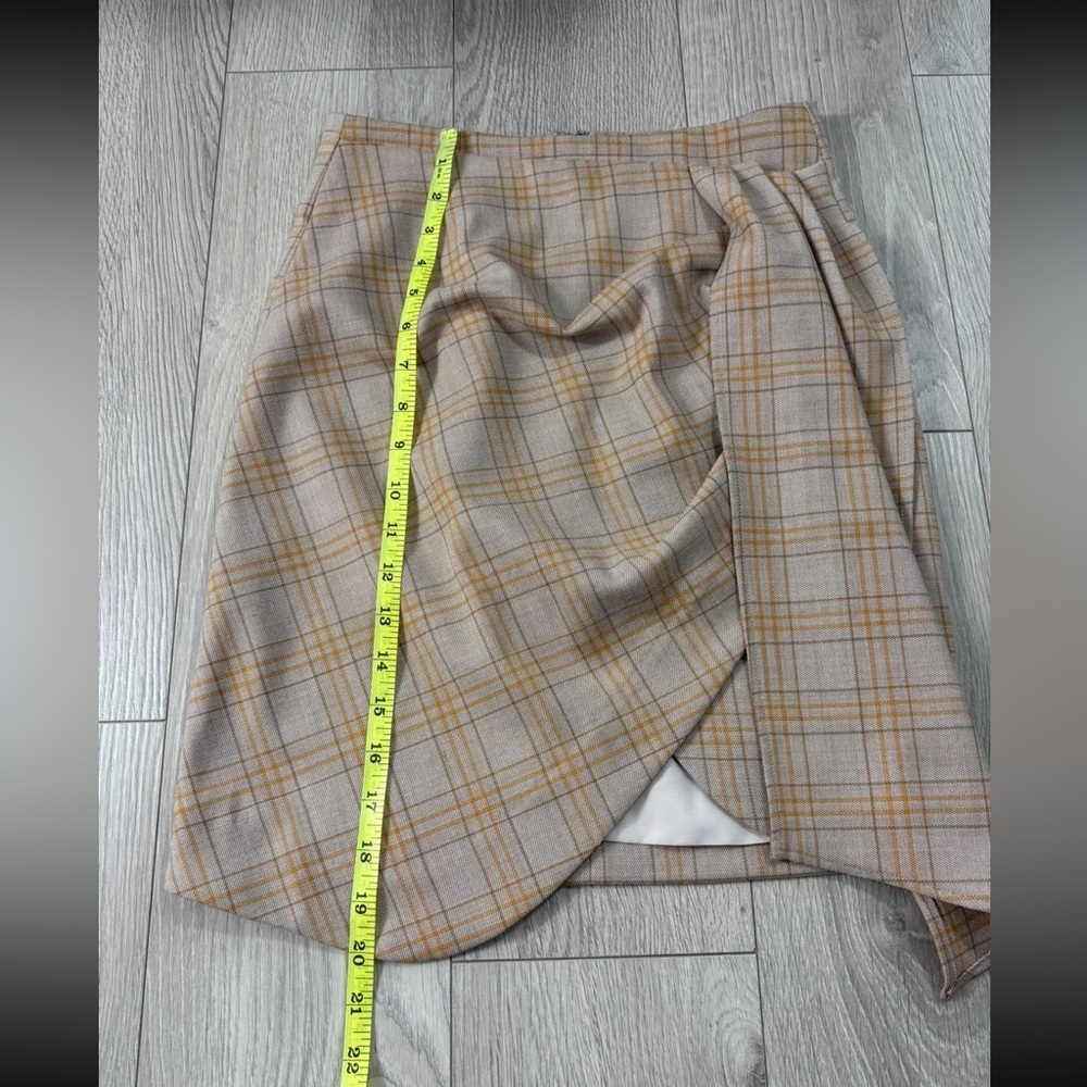 Viktoria & Woods Munich Plaid Wool Skirt Academia - Picture 9 of 11